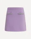 Self-portrait Skirt In Purple