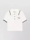 Self-portrait Women Polo With Sp Application