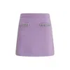 Self-portrait Skirt In Purple