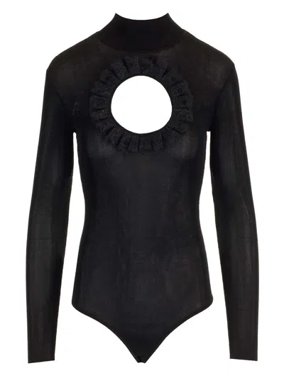 SELF-PORTRAIT KNITTED BODYSUIT