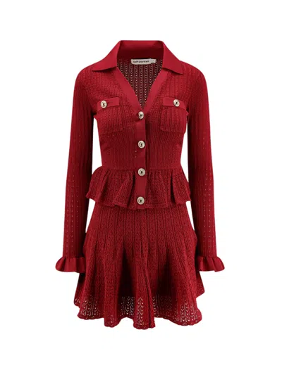 SELF-PORTRAIT KNITTED DRESS