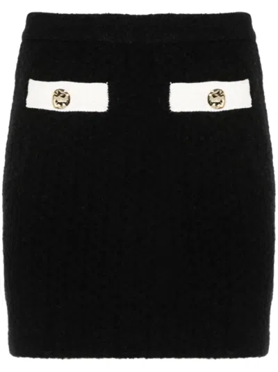 SELF-PORTRAIT SELF-PORTRAIT KNITTED MINI SKIRT