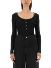 Self-portrait Top In Black