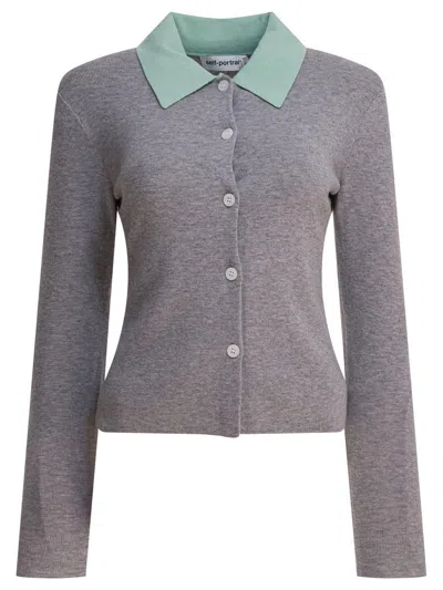 Self-portrait Knitwear In Gray
