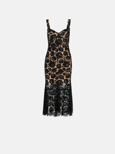 Self-portrait 'lace' Black Polyamide Blend Dress
