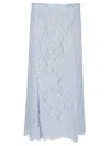 Self-portrait Lace Design Floor-length Skirt