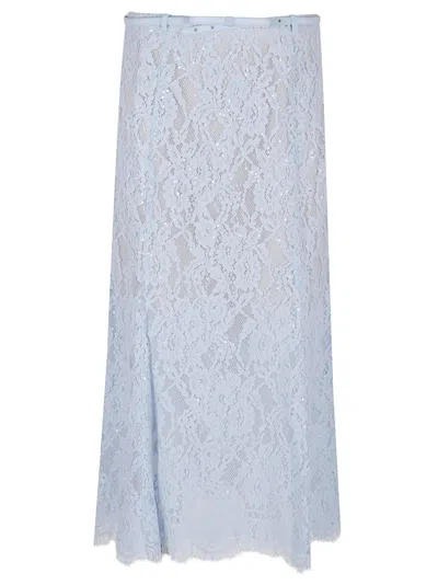 Self-portrait Lace Design Floor-length Skirt