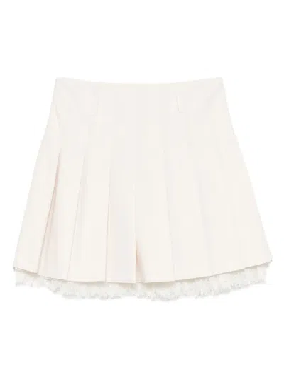 Self-portrait Lace-detailing Mini Skirt