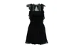 SELF-PORTRAIT SELF PORTRAIT LACE DRESS IN BLACK POLYESTER