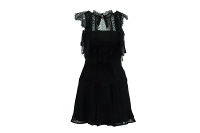 Self-portrait Self Portrait Lace Dress In Black Polyester