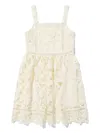 Self-portrait Lace Dress In Neutrals