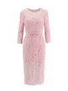 Self-portrait Lace Embellished Midi Dress