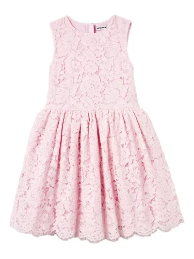 Self-portrait Kids' Lace-embroidered Dress
