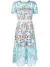 Self-portrait Lace Midi Dress