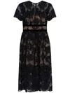 SELF-PORTRAIT SELF-PORTRAIT LACE MIDI DRESS