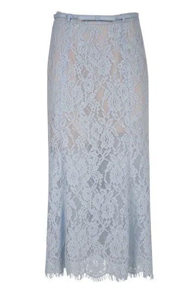 SELF-PORTRAIT LACE MIDI DRESS
