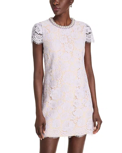 SELF-PORTRAIT SELF-PORTRAIT LACE MINI DRESS