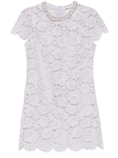 SELF-PORTRAIT SELF-PORTRAIT LACE MINI DRESS