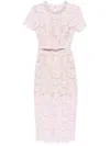 Self-portrait Self Portrait Dresses In Pink