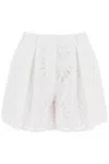 SELF-PORTRAIT LACE SANGALLO SHORTS FOR