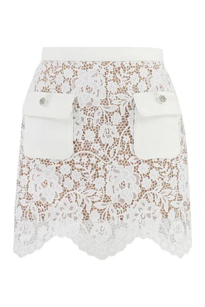 SELF-PORTRAIT SELF-PORTRAIT LACE SKIRT