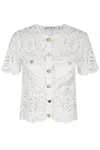 Self-portrait Self Portrait White Lace Top