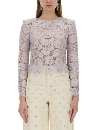 SELF-PORTRAIT LACE TOP