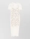 Self-portrait Women's Fine Lace Midi Dress