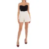 Self-portrait Lurex Boucle Shorts