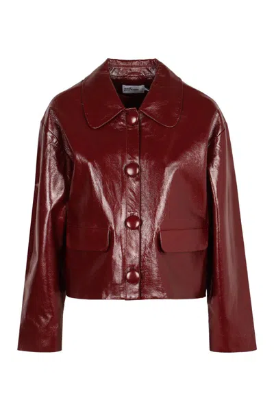 SELF-PORTRAIT SELF-PORTRAIT LAMBSKIN JACKET