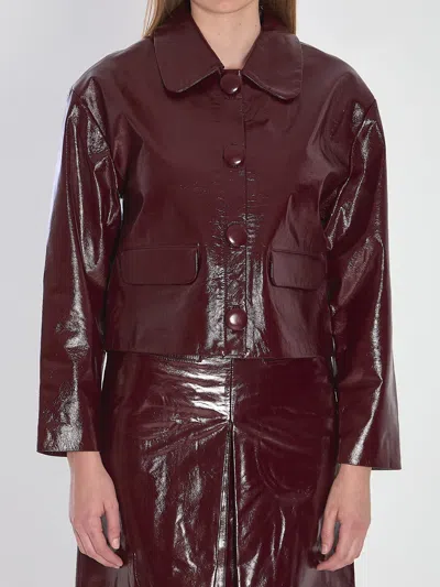 SELF-PORTRAIT SELF-PORTRAIT LAMBSKIN JACKET