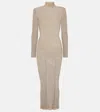 Self-portrait Lamé Maxi Dress In Gold