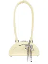 Self-portrait Leather Charm-detail Shoulder Bag In Gold