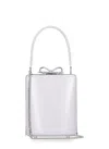 Self-portrait Leather Hand Bag In White