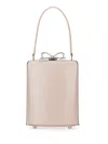 Self-portrait Bow Detail Box Shape Metal Frame Top Handle