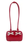Self-portrait Leather Shoulder Bag In Red