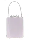 Self-portrait 'lilac Leather Mini Bow' Handbag