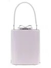 Self-portrait 'lilac Leather Mini Bow' Handbag