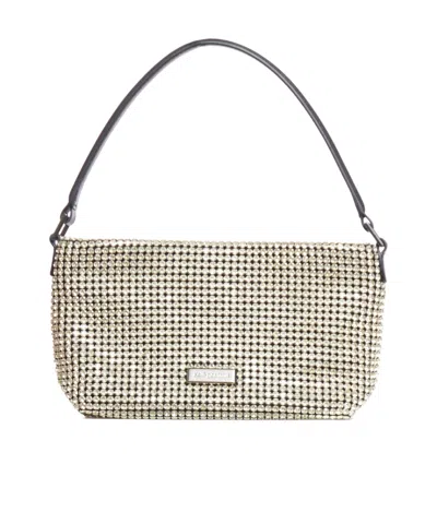 Self-portrait Logo Zipper Handbag In Multicolor