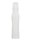Self-portrait Long Dress With Crossed Back