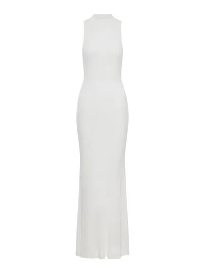Self-portrait Long Dress With Crossed Back