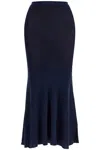 Self-portrait Self Portrait Long Lurex Knit Skirt Women