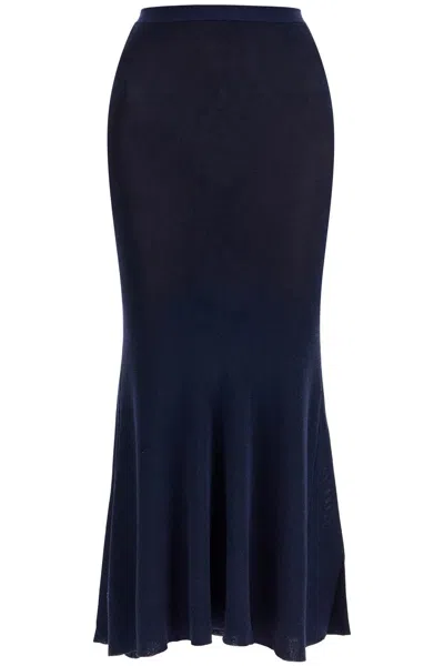 Self-portrait Self Portrait Long Lurex Knit Skirt Women