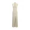 Self-portrait Lurex Knit Long Dress