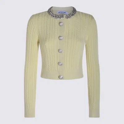 Self-portrait Maglie Giallo In Yellow