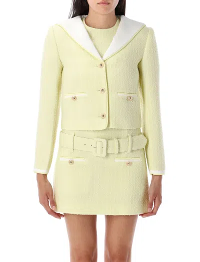 SELF-PORTRAIT SELF-PORTRAIT MARINIER CROPPED JACKET