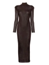 Self-portrait Maxi Dress Self Portrait In Brown