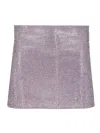 Self-portrait Self Portrait Embellished Fabric Mini Skirt