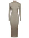 Self-portrait Lurex Knitted Maxi Dress
