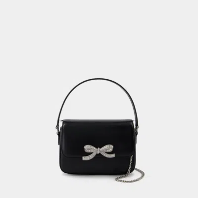 SELF-PORTRAIT MICRO BAG - SELF PORTRAIT - LEATHER - BLACK